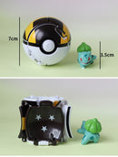 Pokebola com figura Pokémon colecionável