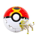 Pokebola com figura Pokémon colecionável