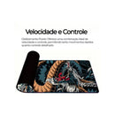 Mouse Pad Gamer Extra Grande 90x40 cm Blue Dragon com Borda Costurada