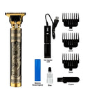 Máquina de Cortar Cabelo Profissional T9 – Recarregável via USB