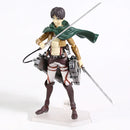 Action Figures Attack on Titan – Eren, Mikasa e Levi Ackerman | Figma