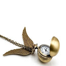 Harry Potter – Relógio de Bolso Pingente Golden Snitch (Pomo Dourado)