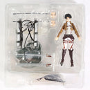 Action Figures Attack on Titan – Eren, Mikasa e Levi Ackerman | Figma