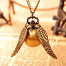 Harry Potter – Relógio de Bolso Pingente Golden Snitch (Pomo Dourado)