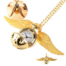 Harry Potter – Relógio de Bolso Pingente Golden Snitch (Pomo Dourado)
