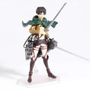 Action Figures Attack on Titan – Eren, Mikasa e Levi Ackerman | Figma