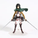 Action Figures Attack on Titan – Eren, Mikasa e Levi Ackerman | Figma