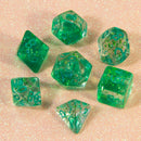 Conjunto de Dados Místicos de RPG com Glitter – Role com Estilo!