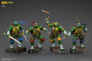 Action Figures TMNT – Michelangelo, Donatello, Raphael e Leonardo (JOY TOY)