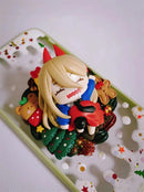 Mini Figuras Chainsaw Man – Coleção Completa Pochita, Denji, Makima e Power!