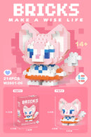 Blocos de Montar Miniatura Vários Modelos