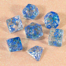 Conjunto de Dados Místicos de RPG com Glitter – Role com Estilo!