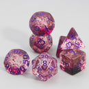 Conjunto de Dados Místicos de RPG com Glitter – Role com Estilo!