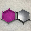Bandeja Hexagonal de Dados - Forrada