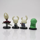 Figuras Hollow Knight e Hornet colecionáveis