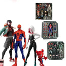 Action Figures - Spider-Gwen, Peter Parker e Miles Morales