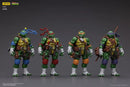 Action Figures TMNT – Michelangelo, Donatello, Raphael e Leonardo (JOY TOY)