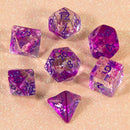 Conjunto de Dados Místicos de RPG com Glitter – Role com Estilo!