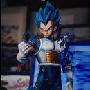 Figura Dragon Ball Z – Vegeta God 26,5cm | Colecionável PVC