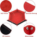 Bandeja Hexagonal de Dados - Forrada