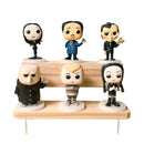 Miniaturas Família Addams (6 peças)
