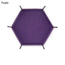 Bandeja Hexagonal de Dados - Forrada