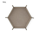 Bandeja Hexagonal de Dados - Forrada