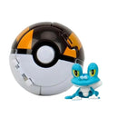 Pokebola com figura Pokémon colecionável