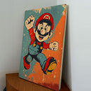 Quadro Decorativo - Coleção Games Retro - 60x40cm - Mario Bros