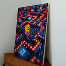Quadro Decorativo - Coleção Games Retro - 60x40cm - Pac Man