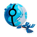Pokebola com figura Pokémon colecionável