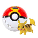 Pokebola com figura Pokémon colecionável