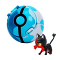 Pokebola com figura Pokémon colecionável