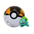 Pokebola com figura Pokémon colecionável
