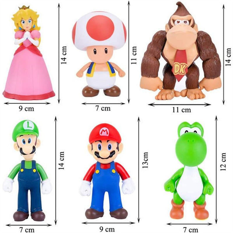 Figura Colecionável Super Mario