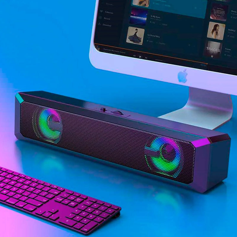 Soundbar Gamer RGB LED 6W