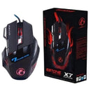 Mouse Gamer X7 com LED Multicolor, 7 Botões e Ajuste de DPI