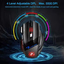 Mouse Gamer X7 com LED Multicolor, 7 Botões e Ajuste de DPI