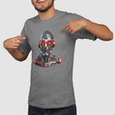 Camiseta Masculina GUGI 100% Algodão Fio 30.1