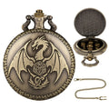 Relógio de Bolso com Mini Dados de Metal