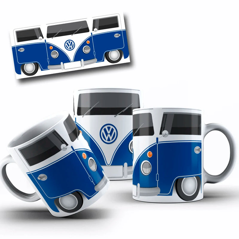 Caneca Kombi em Porcelana 325ml