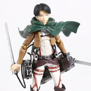 Action Figures Attack on Titan – Eren, Mikasa e Levi Ackerman | Figma