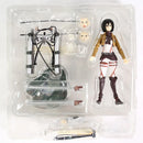 Action Figures Attack on Titan – Eren, Mikasa e Levi Ackerman | Figma