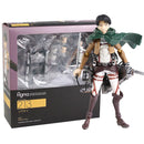 Action Figures Attack on Titan – Eren, Mikasa e Levi Ackerman | Figma