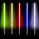 Sabre de Luz RGB de Metal — Edição Intergaláctica da Tranqueiras Goblin