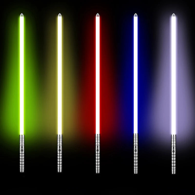 Sabre de Luz RGB de Metal — Edição Intergaláctica da Tranqueiras Goblin