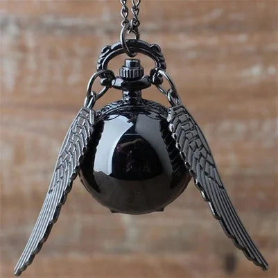 Harry Potter – Relógio de Bolso Pingente Golden Snitch (Pomo Dourado)