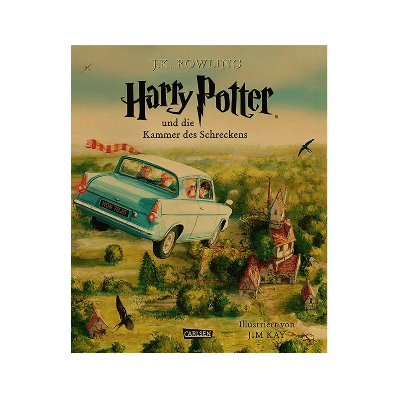 Pôster Harry Potter – Decoração Mágica