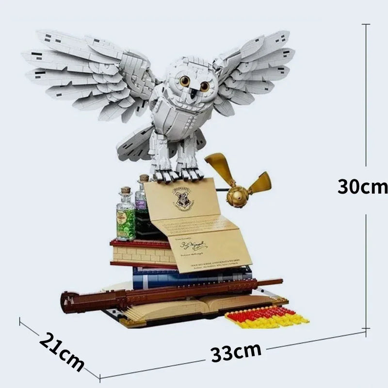 Coruja Harry Potter de Montar | 3010 Mini Blocos