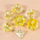 Conjunto de Dados Místicos de RPG com Glitter – Role com Estilo!